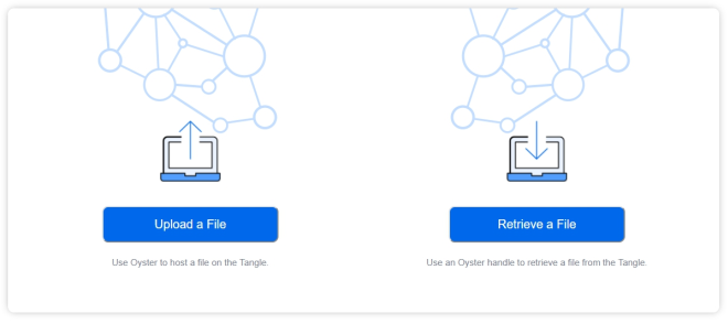 Decentralizirano shranjevanje datotek Oyster