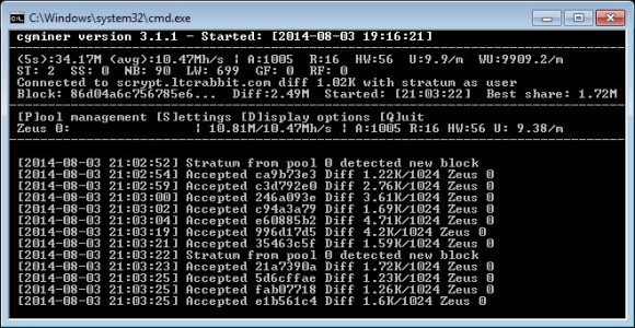 zeusminer-orkan-x6-cgminer